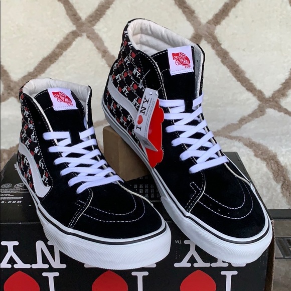 VANS SK8-Hi The General I Love NY Black Men’s - Picture 14 of 16